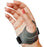 CMCcare Thumb Brace - Thumb Brace Adult Large D-Ring / Hook and Loop Strap Closure Left or Right Hand Black / Gray - P2014-L4