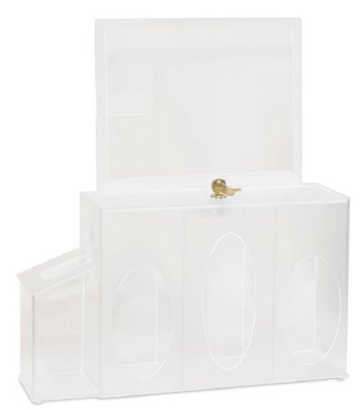 Omnimed - Hygiene Dispensing Station Wall / Counter Mount Clear 4-5/8 X 18-1/2 Inch Acrylic - 304006
