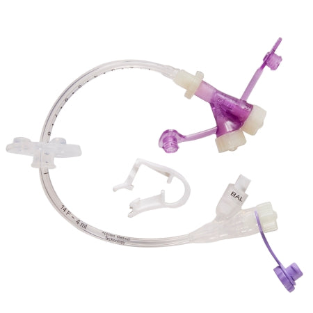 AMT - ENFit Single Port Balloon Gastrostomy Feeding Tube 14 Fr. Silicone - 7-1410-I