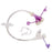 AMT - ENFit Single Port Balloon Gastrostomy Feeding Tube 14 Fr. Silicone - 7-1410-I