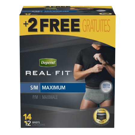 Kimberly Clark Depend Real Fit Adult Absorbent Underwear Pull On Small / Medium Disposable Heavy Absorbency - 51016