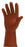 Sensi Flex - Radiation Reducing Glove Size 7 Sterile Pair Latex / Lead Extended Cuff Length Fully Textured Brown Not Chemo Approved - 12408-7.0