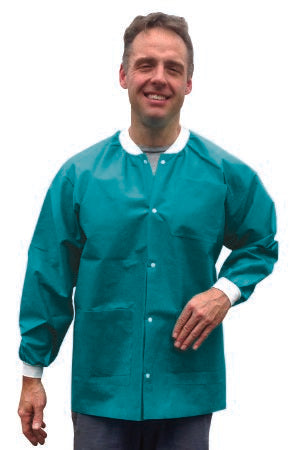 Valumax International Warm-Up Jacket Valumax Extra-Safe Jade Green X-Large Hip Length Limited Reuse - 3630JDXL