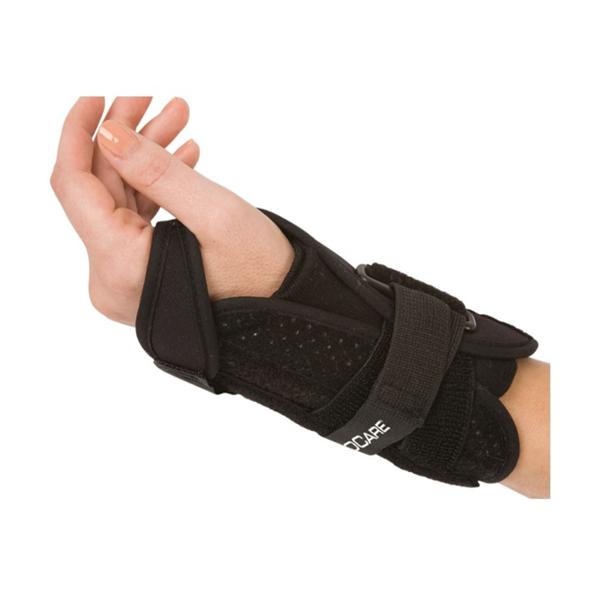 DJO Brace Procare Quick-Fit Adult Wrist Felt/Nylon Black Size 6" X-Large Right Ea - 79-87461