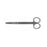 BR Surgical, Scissors Operating 4-1/2" Blunt/Blunt Straight Stainless Steel Ea - WG08-10211