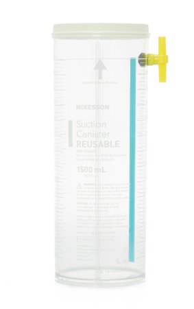 Mckesson Brand Suction Canister Mckesson 1500 Ml Without Lid - 16-43423-01