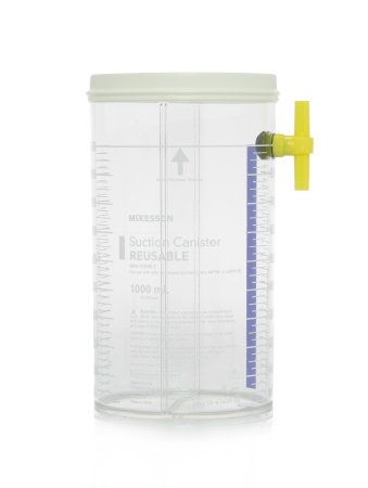 Mckesson Brand Suction Canister Mckesson 1000 Ml Without Lid - 16-43449-05