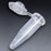 Globe Scientific - Microcentrifuge Tube Conical Bottom Plain 1.5 mL Without Color Coding Snap Cap Polypropylene Tube - 111562