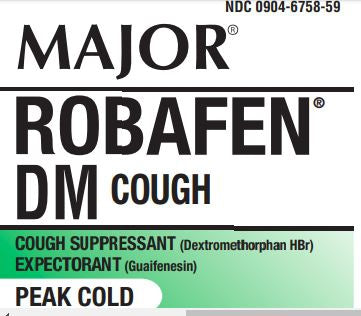 Major Pharmaceuticals Major Cold and Cough Relief 20 mg / 200 mg / 10 mL Syrup 4 oz. - 904675859