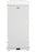 Saalfeld Redistribution CAN, TRASH RUBBERMAID STEP-ON DEFENDER WHT 24GL W/PLAS LINER - ST24EPLWH
