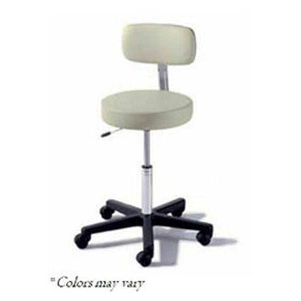 Midmark Corporation Stool Exam Ritter Value Series Shadow Gray Glides Backrest 5 Leg Ea - 273-003-232