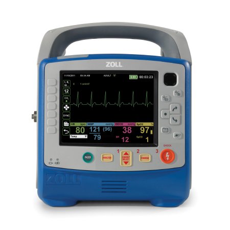 X Series - Patient Monitor with CO2 Vital Signs Monitoring Type ECG, CO2, ECG, NIBP, Pulse Oximetry, Themperature Battery Operated - 603-2221011-01