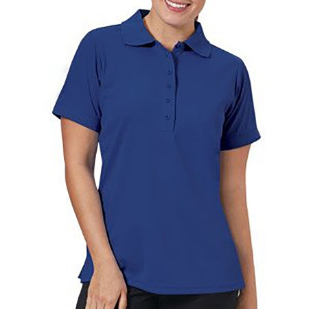 Fashion Seal Uniforms - Polo Shirt Large Royal Blue Without Pockets Short Sleeve Female - 60241-L