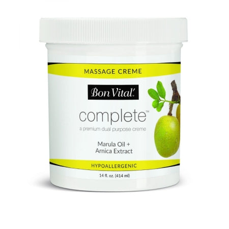 Bon Vital' Complete - Massage Treatment 14 oz. Jar Unscented Cream - 7100709