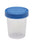 Cardinal Graduated Medicine Cup 2 oz. Clear Cup / Blue Lid Plastic Disposable - SSK9012A