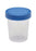 Cardinal - Graduated Medicine Cup 2 oz. Clear Cup / Blue Lid Plastic Disposable - SSK9012A