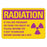 Grainger LYLE Caution Sign Radiation Area - 484H65