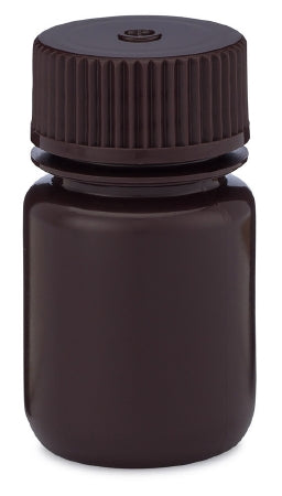 Diamond RealSeal - Laboratory Bottle Round / Wide Mouth HDPE / Polypropylene Closure 30 mL (1 oz.) - 7010030AM