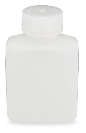Globe Scientific BOTTLE, LAB WIDE MOUTH HNDL RECTGL HDPE PP CLSR 250ML (12/PK - 7100250