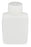 Diamond RealSeal - Laboratory Bottle Rectangular / Wide Mouth HDPE / Polypropylene Closure 250 mL (8 oz.) - 7100250