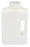 Globe Scientific BOTTLE, LAB WIDE MOUTH HNDL RECTGL HDPE PP CLSR 2000ML (12/P - 7102000