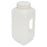Globe Scientific BOTTLE, LAB WIDE MOUTH HNDL RECTGL HDPE PP CLSR 250ML (6/PK) - 7184000