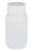 Globe Scientific Diamond RealSeal Laboratory Bottle Wide Mouth, Round Low Density Polyethylene 125 mL - 7020125