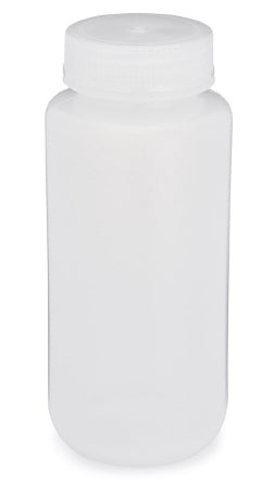 Diamond RealSeal - Laboratory Bottle Round / Wide Mouth LDPE 500 mL (16 oz.) - 7020500