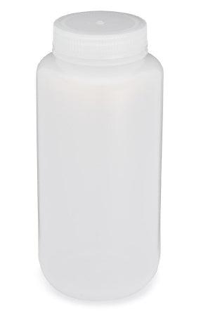 Diamond RealSeal - Laboratory Bottle Round / Wide Mouth LDPE 1,000 mL (32 oz.) - 7021000