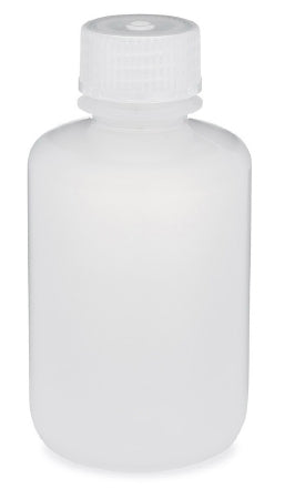 Globe Scientific Diamond RealSeal Boston Round Bottle Narrow Mouth, Round Polypropylene 125 mL - 7050125
