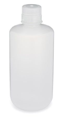 Diamond RealSeal - Boston Round Bottle Narrow Mouth / Round Polypropylene 1,000 mL (32 oz.) - 7051000