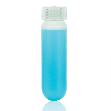 Globe Scientific Oakridge Centrifuge Tube Round Bottom Plain 50 mL Without Color Coding Attached Screw Cap Polypropylene Tube - 6322