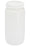 Globe Scientific Diamond RealSeal Laboratory Bottle Wide Mouth, Round High Density Polyethylene 2 Liter - 7012000