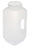Globe Scientific BOTTLE, LAB WIDE MOUTH HANDLE SQ AMBER PP CLOSURE 4L (6/CS) - 7164000