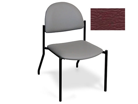 Hausmann Industries CHAIR, SIDE DEEP WINE W/O ARMS - 2159-724