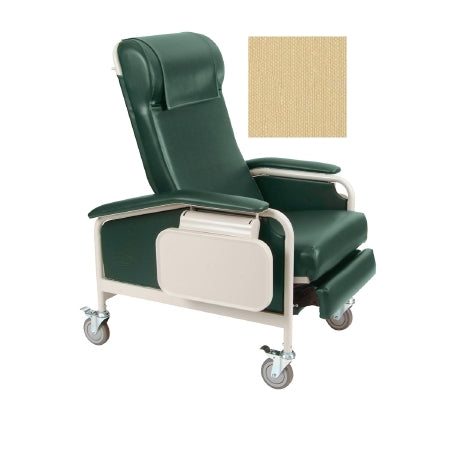Winco RECLINER, PATIENT CARECLINER EXTRA WIDE SILVER TEX CHAMPAGNE - 6541-71