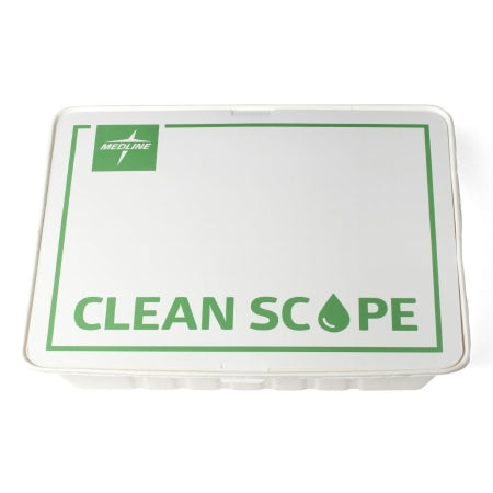 Medline - Scope Transport Tray with Lid Solid Bottom Paper 4-1/8 X 16-1/2 X 20-1/2 Inch - DYKENDOTRAY
