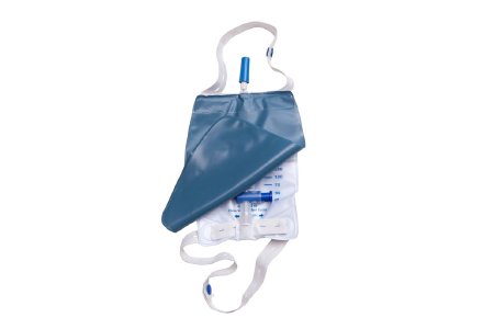 SteriGear Fig Leaf - Urinary Drain Leg Bag 1000 mL Sterile Anti-Reflux Barrier - 10280