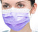 Valumax International ValuMax Extra Safe Sensitive Procedure Mask Pleated Earloops One Size Fits Most Purple - 5430E-PP