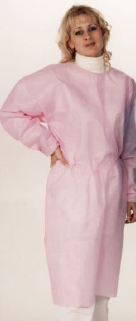 Valumax International ValuMax Protective Procedure Gown One Size Fits Most Unisex Pink - 3230P