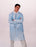 Valumax International Lab Coat Valumax Sky Blue 2X-Large Knee Length Disposable - 3290S2XL