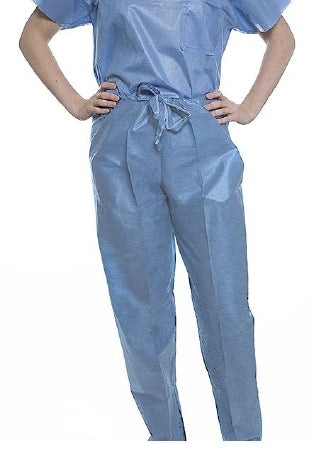 Valumax International ValuMaxEasy Breathe Scrub Pants Large Ceil Blue Unisex - 3525D-CBL