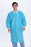 Valumax International Lab Coat Valumax Extra-Safe Aqua Large Knee Length Limited Reuse - 3660AQL