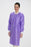 Valumax International ValuMax Extra-Safe Lab Coat Purple Large Long Sleeves Knee Length - 3660PPL