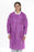 Valumax International Lab Coat Valumax Extra-Safe Plum Large Knee Length Limited Reuse - 3660PUL