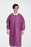 Valumax International Lab Coat Valumax Extra-Safe Cranberry 2X-Large Knee Length Limited Reuse - 3660CY2XL