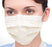 Valumax International Tissue-Soft Procedure Mask Pleated Earloops One Size Fits Most Yellow - 5230E-YE
