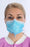 Valumax International ValuMax Double Seal Procedure Mask Pleated Earloops One Size Fits Most Aqua - 5630ADE-AQ