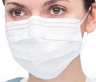 Valumax International ValuMax Ultra 3-in-1 Sensitive Procedure Mask Pleated Earloops One Size Fits Most White - 5630E-WH