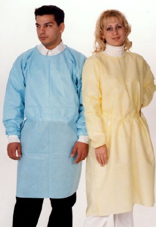 Valumax International ValuMax Protective Procedure Gown Regular Unisex NonSterile Blue - 3370K-B